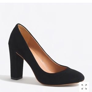 J. Crew Olive Suede Pumps, Size 12